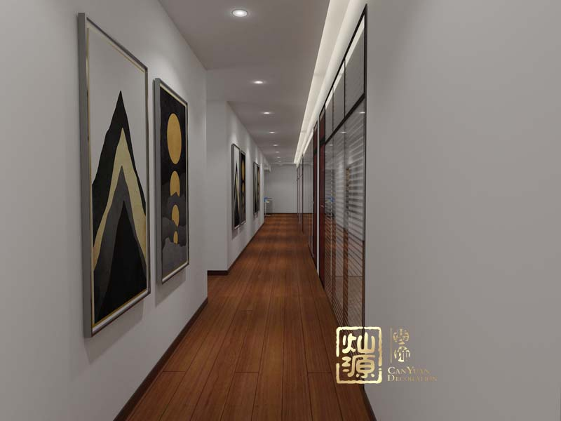 貿(mào)易公司走廊裝修俯視圖 貿(mào)易公司走廊裝修俯視圖